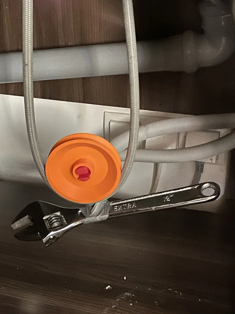 3D модель Простой шкив для круглого каната - фото 3