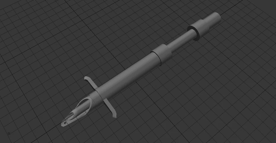 3D модель Модель IPR 2265-2269 Hypo-Injector STL