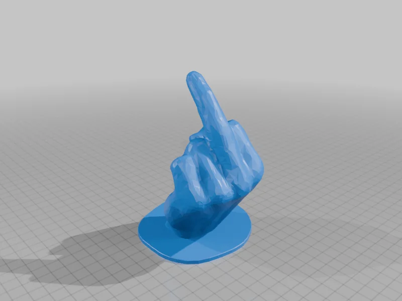 3D модель 3D-модель Digitus impudicus - фото 5