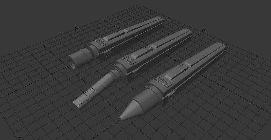 3D модель IPR 2265-2269 Протоплазеры - фото 1