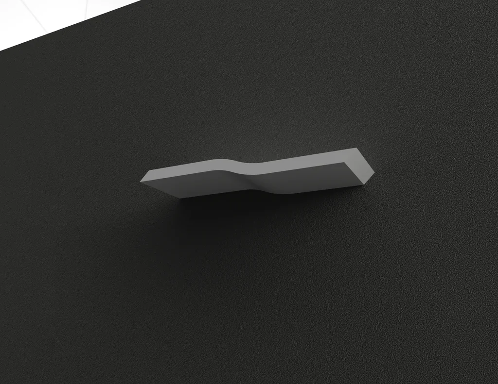 Модульная полка с скрытой системой монтажа