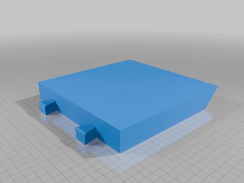 Модульная полка с скрытой системой монтажа