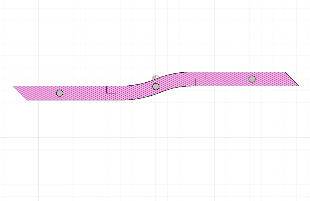 Модульная полка с скрытой системой монтажа
