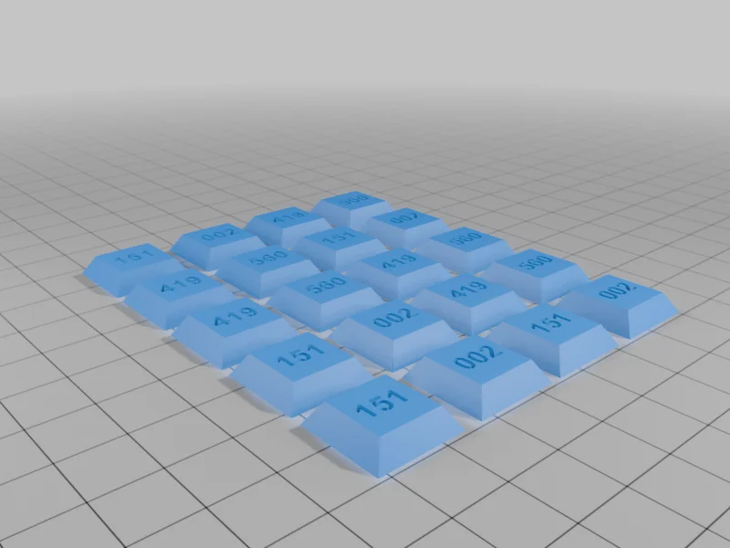 3D модель Репліка Data Padd IPR 2151-2161 - фото 3