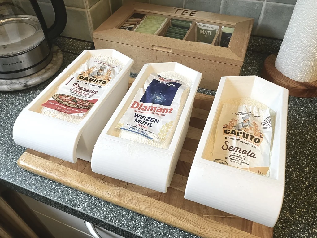 3D модель Модель Kuechenschuette для хранения продуктов - фото 5