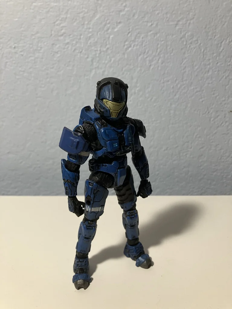 3D модель Плечевые накладки для Spartan Halo 3 CQB - фото 1