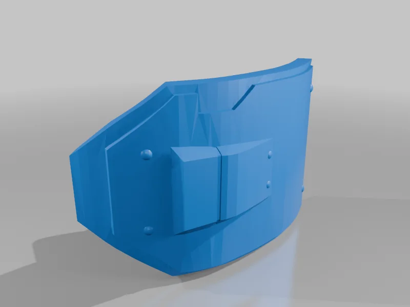 3D модель Плечевые накладки для Spartan Halo 3 CQB - фото 2