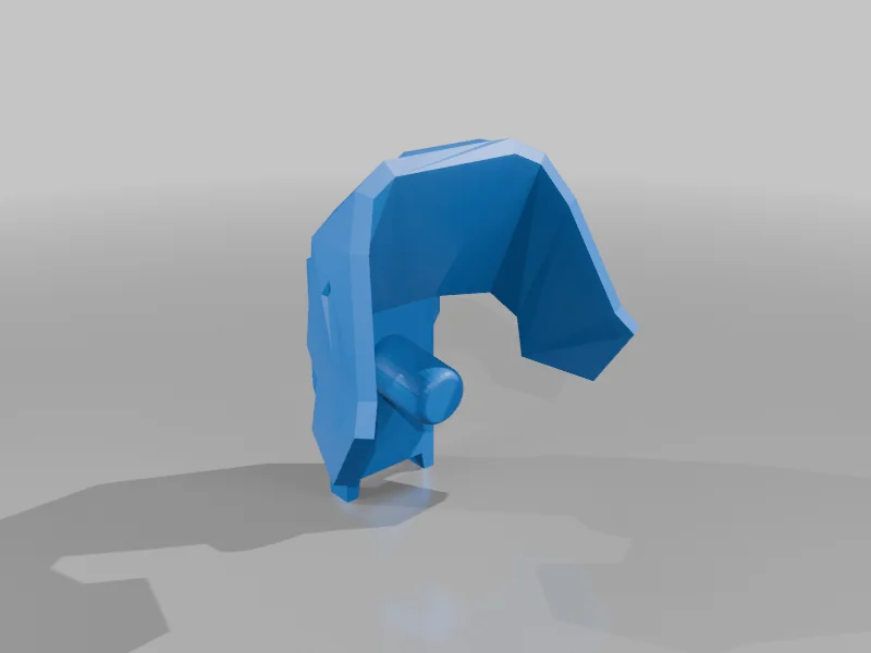 3D модель Плечевые накладки для фигурок Spartan Halo 3 - фото 2