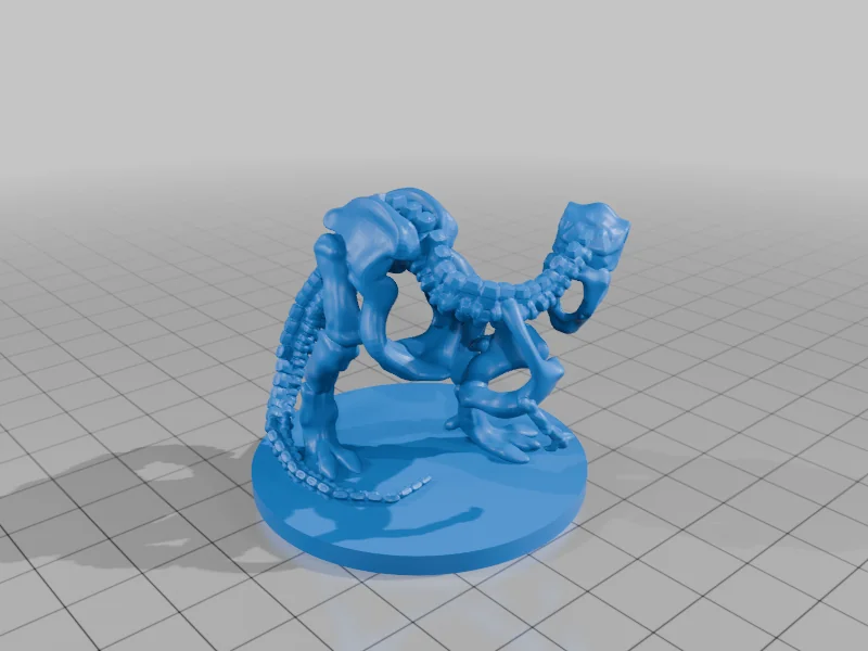 Скелет Ти-Рекса V2 для DND/TTRPG