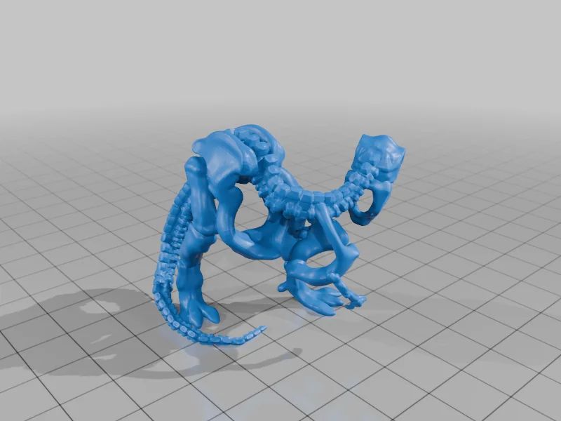 Скелет Ти-Рекса V2 для DND/TTRPG