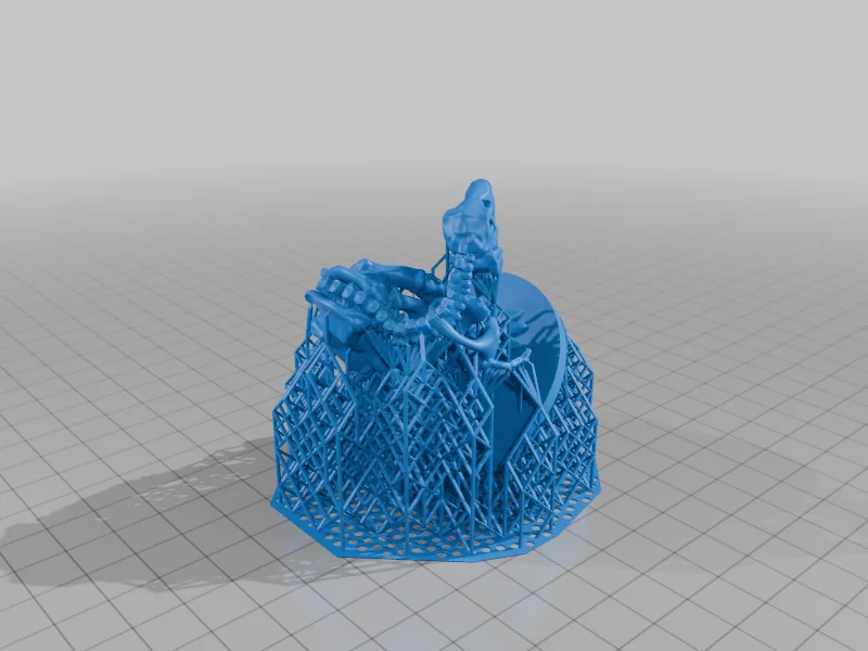 Скелет Ти-Рекса V2 для DND/TTRPG