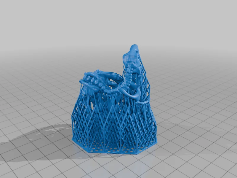 Скелет Ти-Рекса V2 для DND/TTRPG