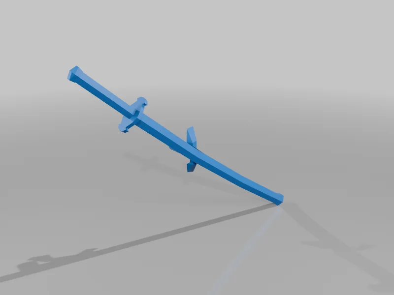 3D модель Katana для фигурок Halo 3 Hayabusa - фото 2