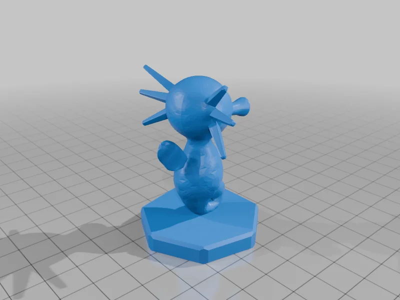 Шахматный набор Покемонов с фигурой епископа Глассиона