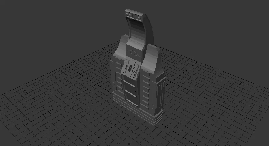 3D модель IPR 2271-2293 Имперский Три-кордер - фото 1