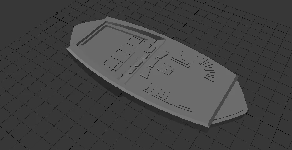 3D модель Bajoran Data Padd IPR 2369-2375 - фото 1