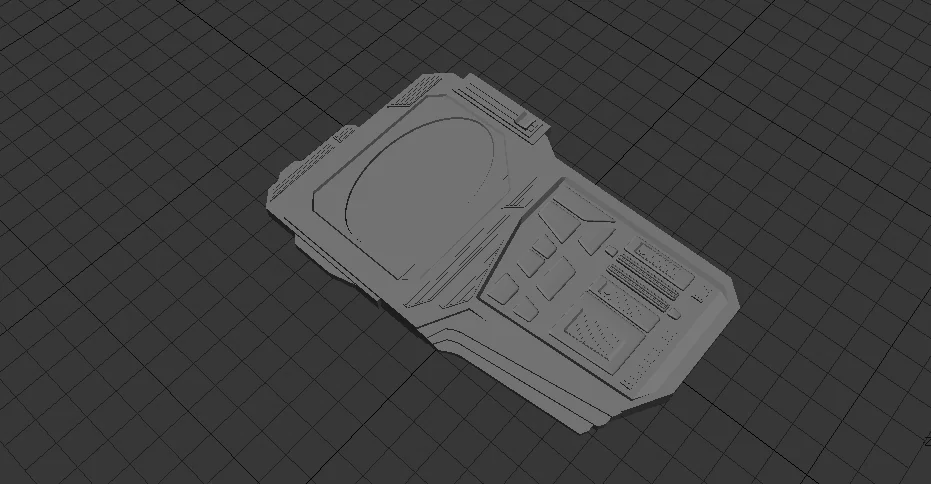 3D модель IPR 2369-2375 Кардассианский Data Padd - фото 1