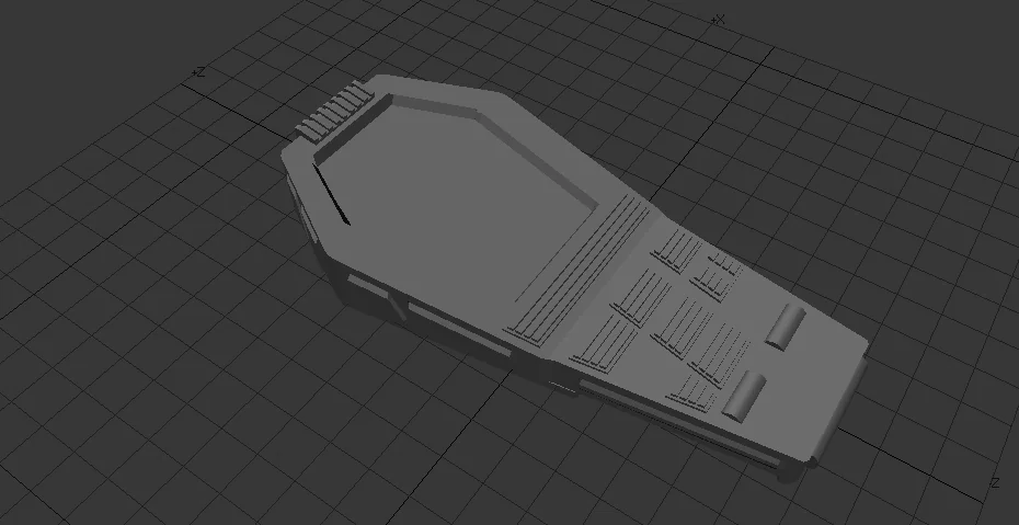 3D модель IPR 2369-2375: Реплика торгового объекта - фото 1