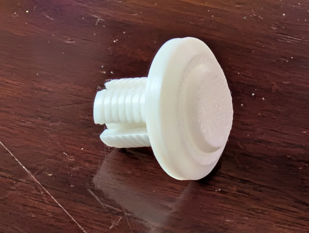 Запасная пластиковая скоба и фиксатор для стола IKEA Skarsta