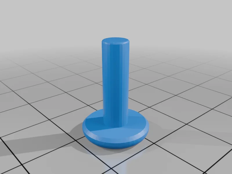 3D модель Запасная пластиковая скоба и фиксатор для стола IKEA Skarsta - фото 7