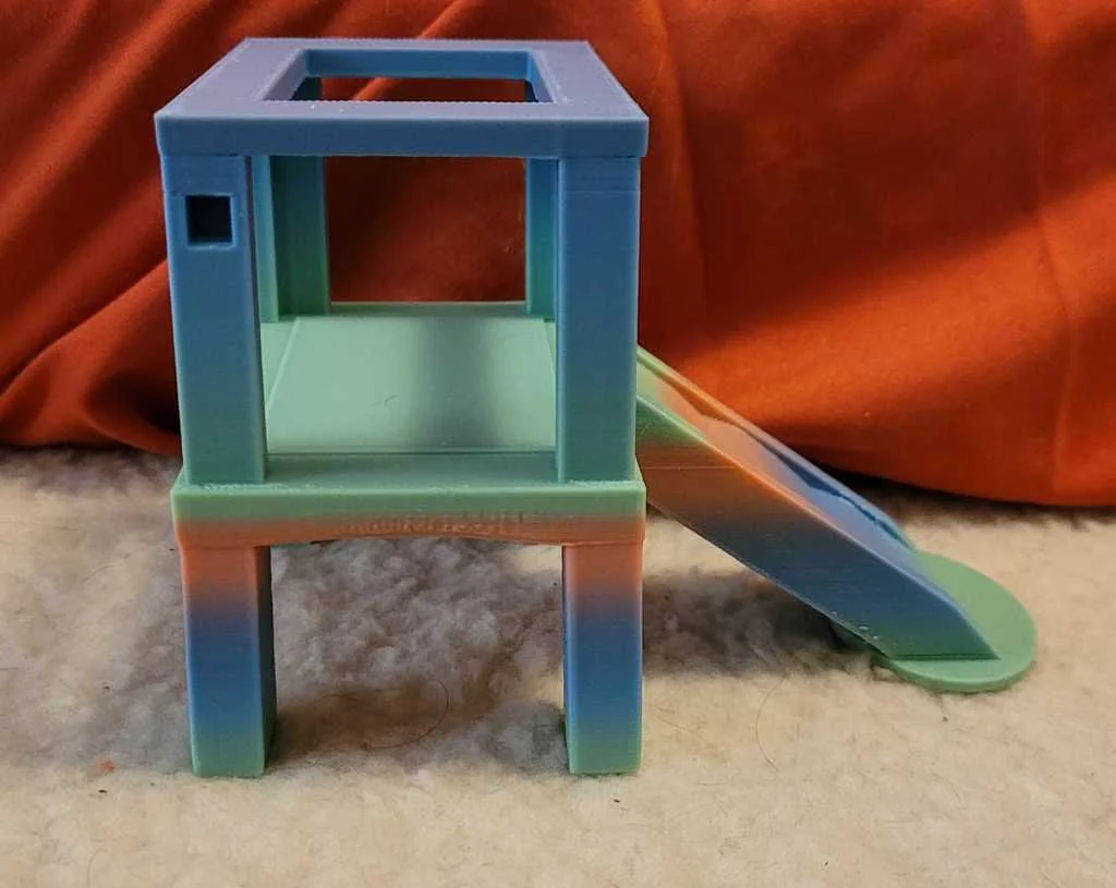 3D модель 3D-модель детской площадки для игрушек - фото 3