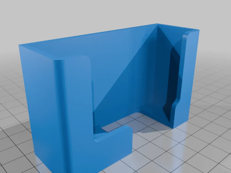 3D модель Держатель для вольтметра FS899L - фото 3