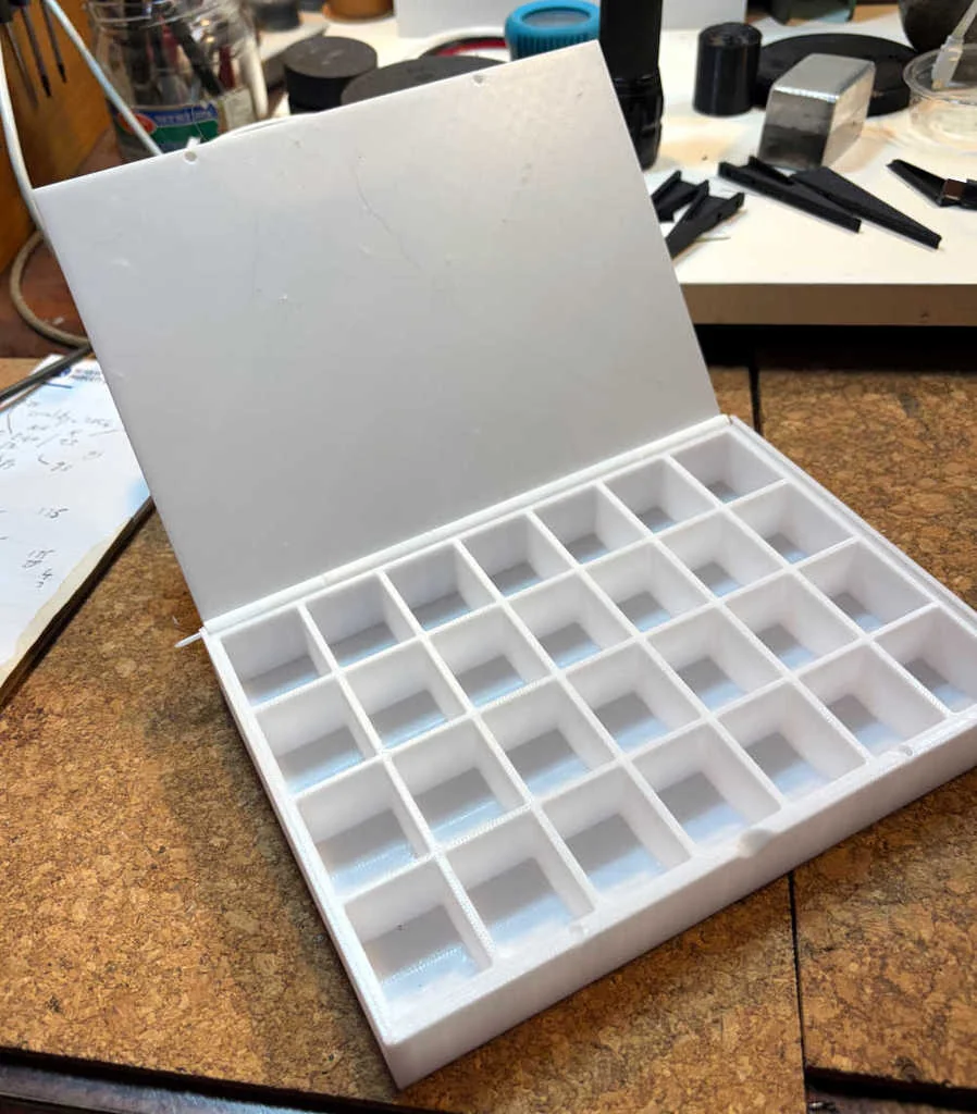 3D модель Многофункциональная коробка с переменным количеством отсеков - фото 3