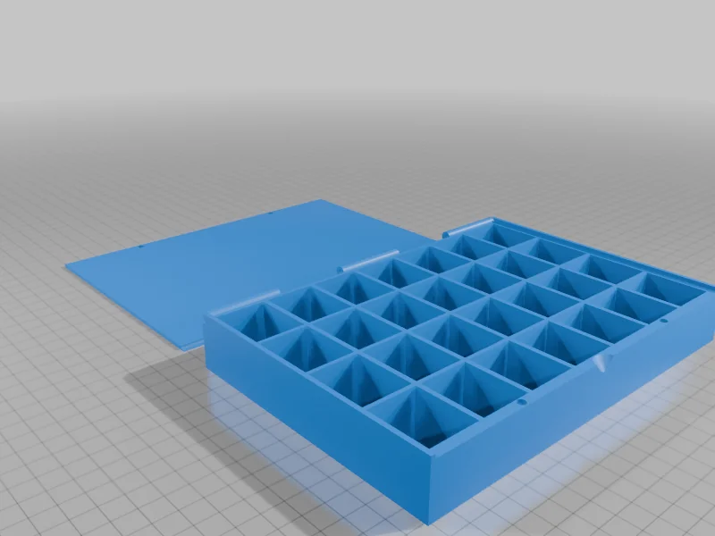 3D модель Многофункциональная коробка с переменным количеством отсеков - фото 4