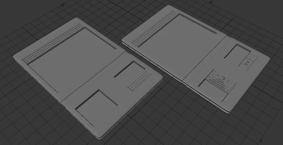 3D модель 3D модель IPR 2364-2370 Data Padds - фото 1