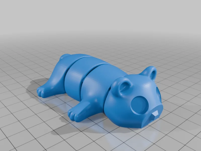 3D модель Bear V2 Model - Articulated Animal - фото 10