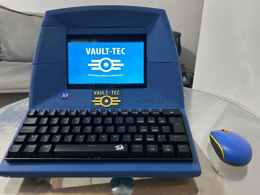 MINI ITX Callisto 2 в тематике Fallout с Windows 10