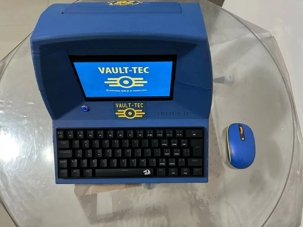 MINI ITX Callisto 2 в тематике Fallout с Windows 10
