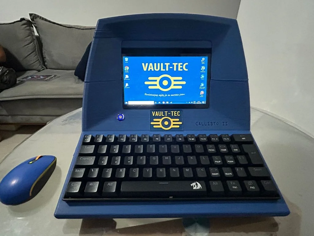 MINI ITX Callisto 2 в тематике Fallout с Windows 10