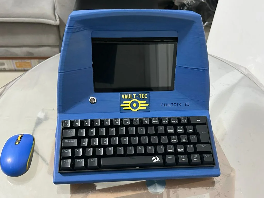 MINI ITX Callisto 2 в тематике Fallout с Windows 10