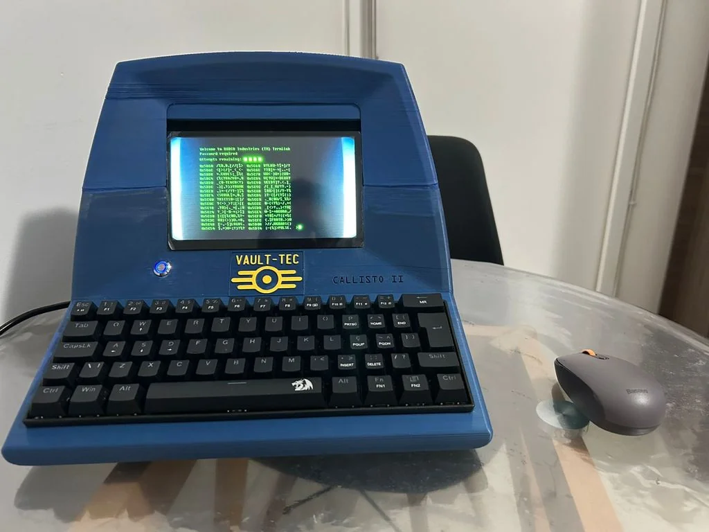 MINI ITX Callisto 2 в тематике Fallout с Windows 10