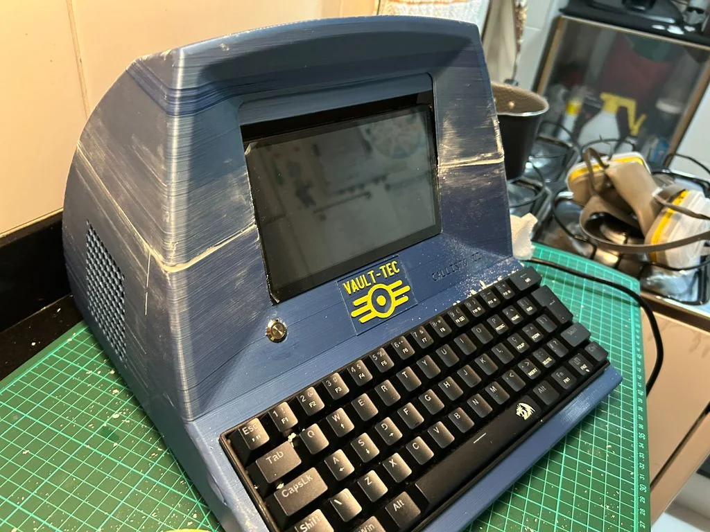 MINI ITX Callisto 2 в тематике Fallout с Windows 10
