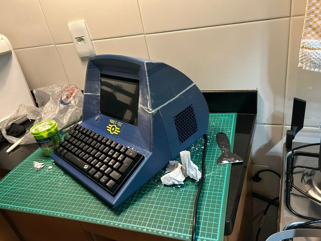 MINI ITX Callisto 2 в тематике Fallout с Windows 10