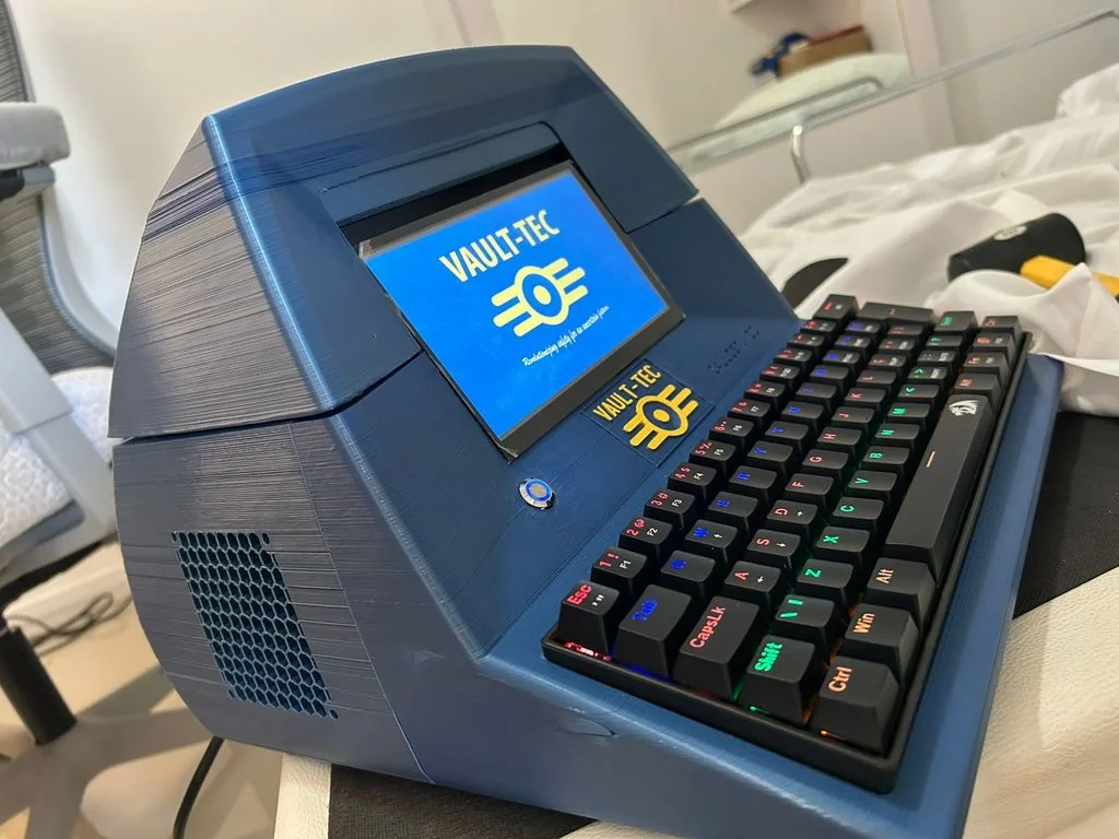 MINI ITX Callisto 2 в тематике Fallout с Windows 10