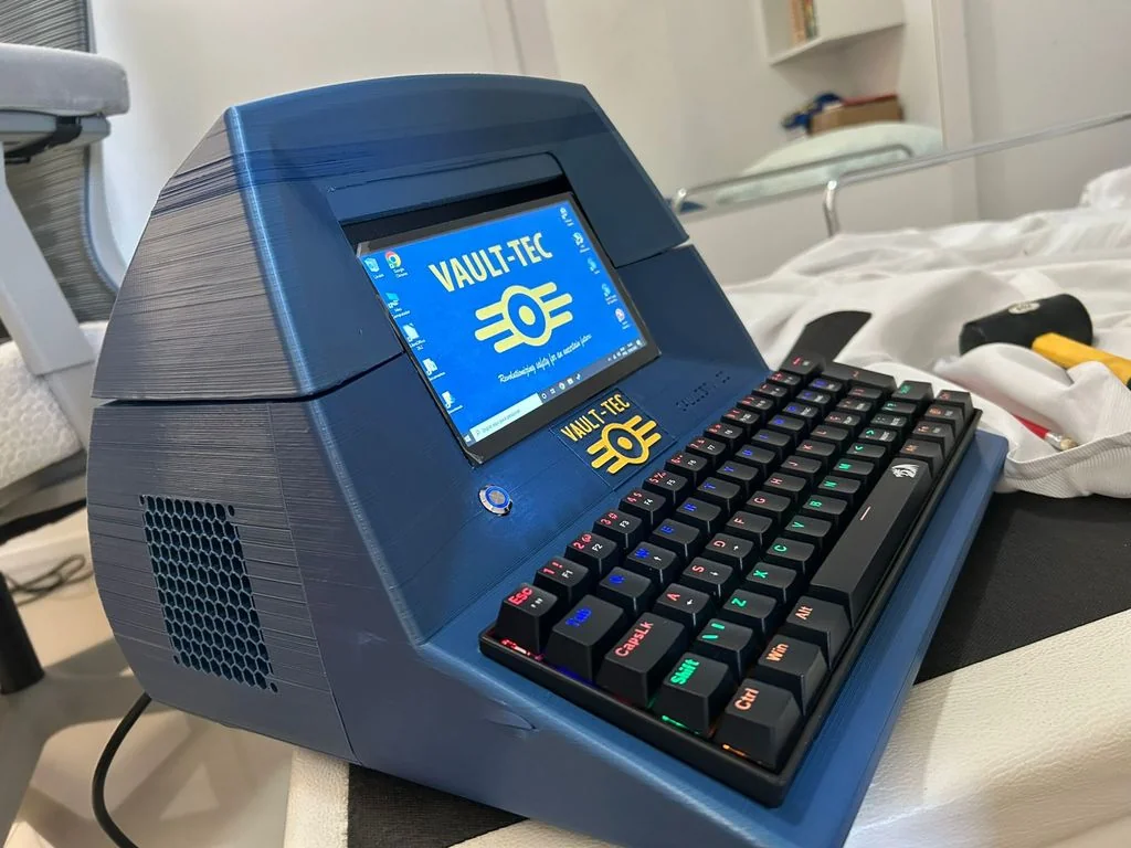 MINI ITX Callisto 2 в тематике Fallout с Windows 10