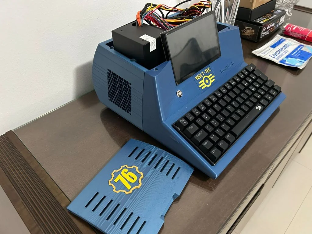 MINI ITX Callisto 2 в тематике Fallout с Windows 10