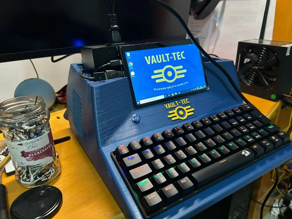 MINI ITX Callisto 2 в тематике Fallout с Windows 10