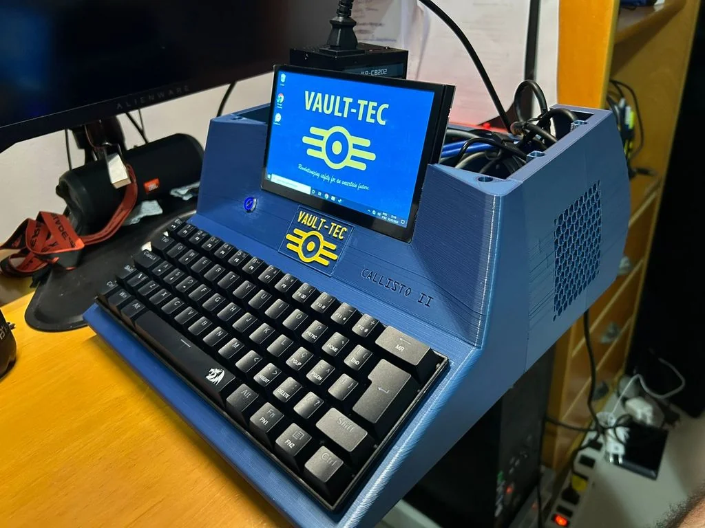MINI ITX Callisto 2 в тематике Fallout с Windows 10