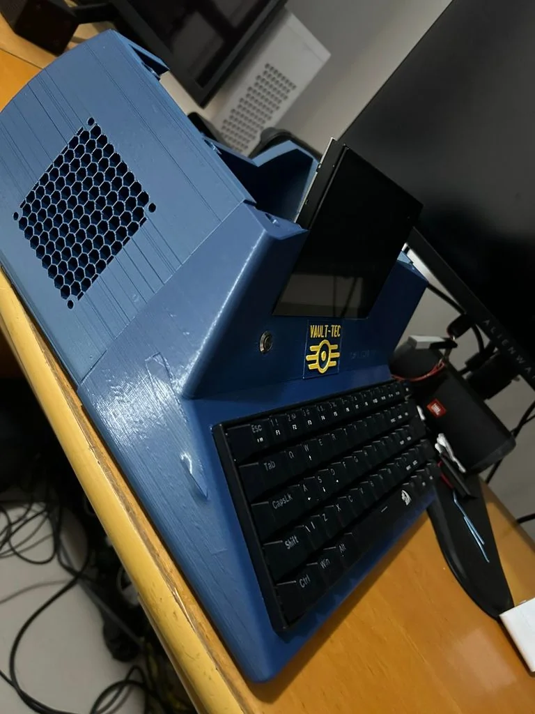 MINI ITX Callisto 2 в тематике Fallout с Windows 10