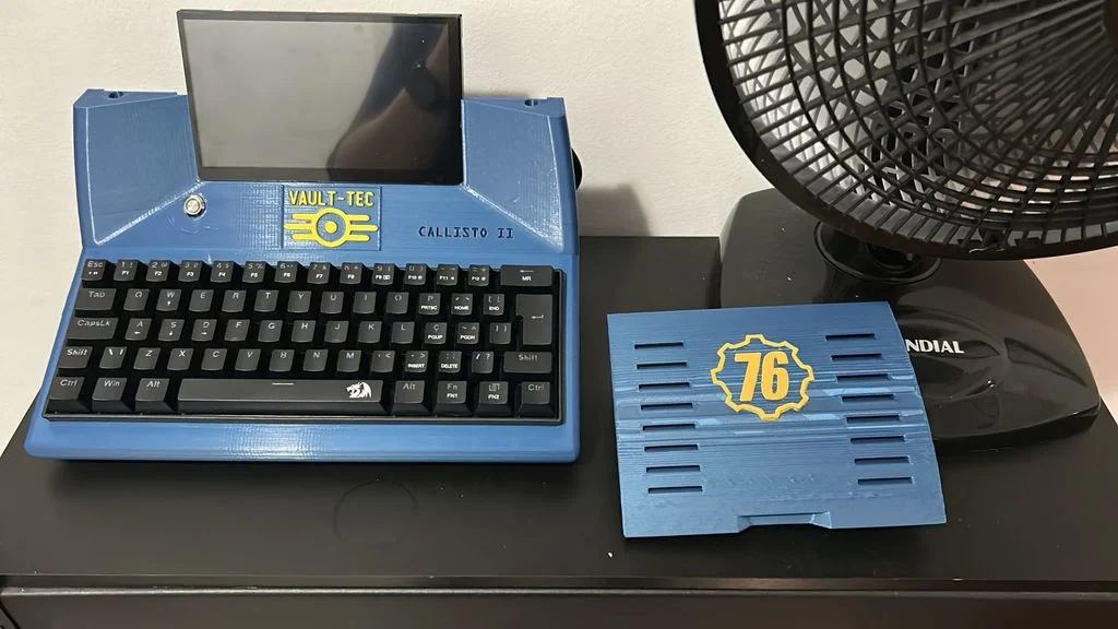 MINI ITX Callisto 2 в тематике Fallout с Windows 10