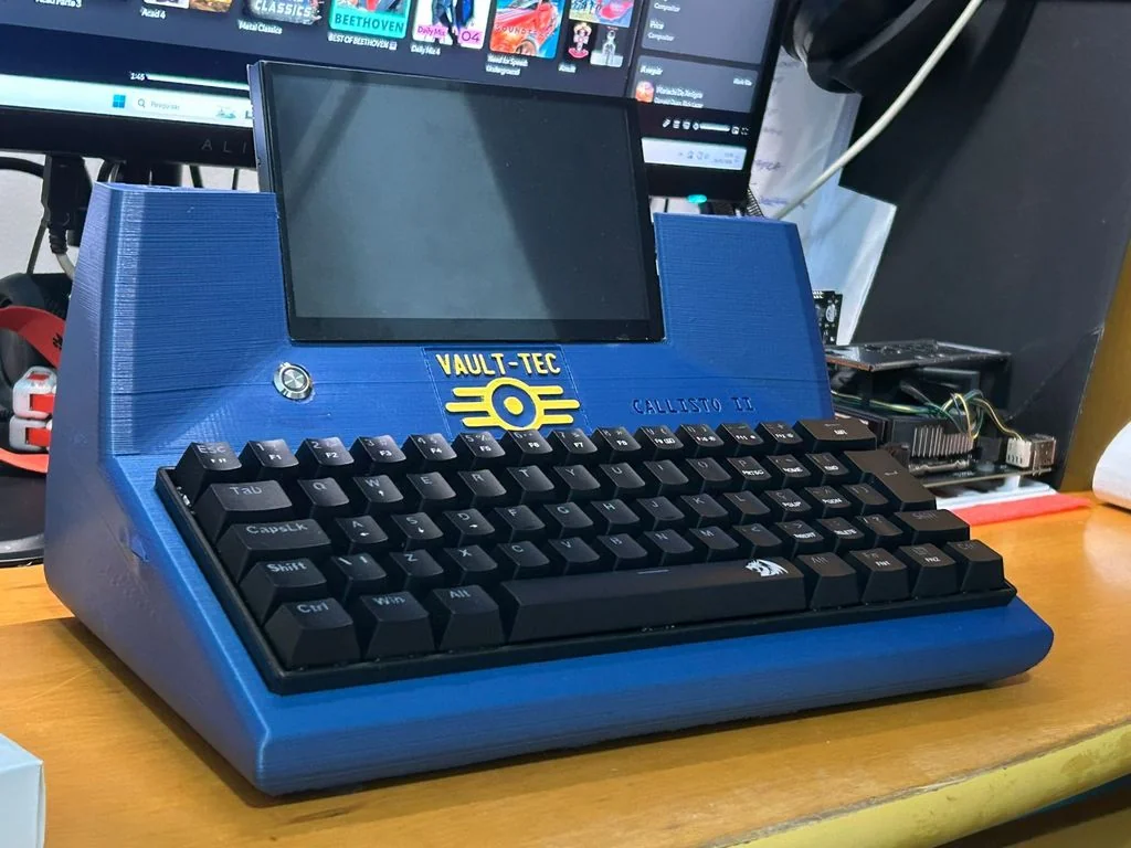 MINI ITX Callisto 2 в тематике Fallout с Windows 10