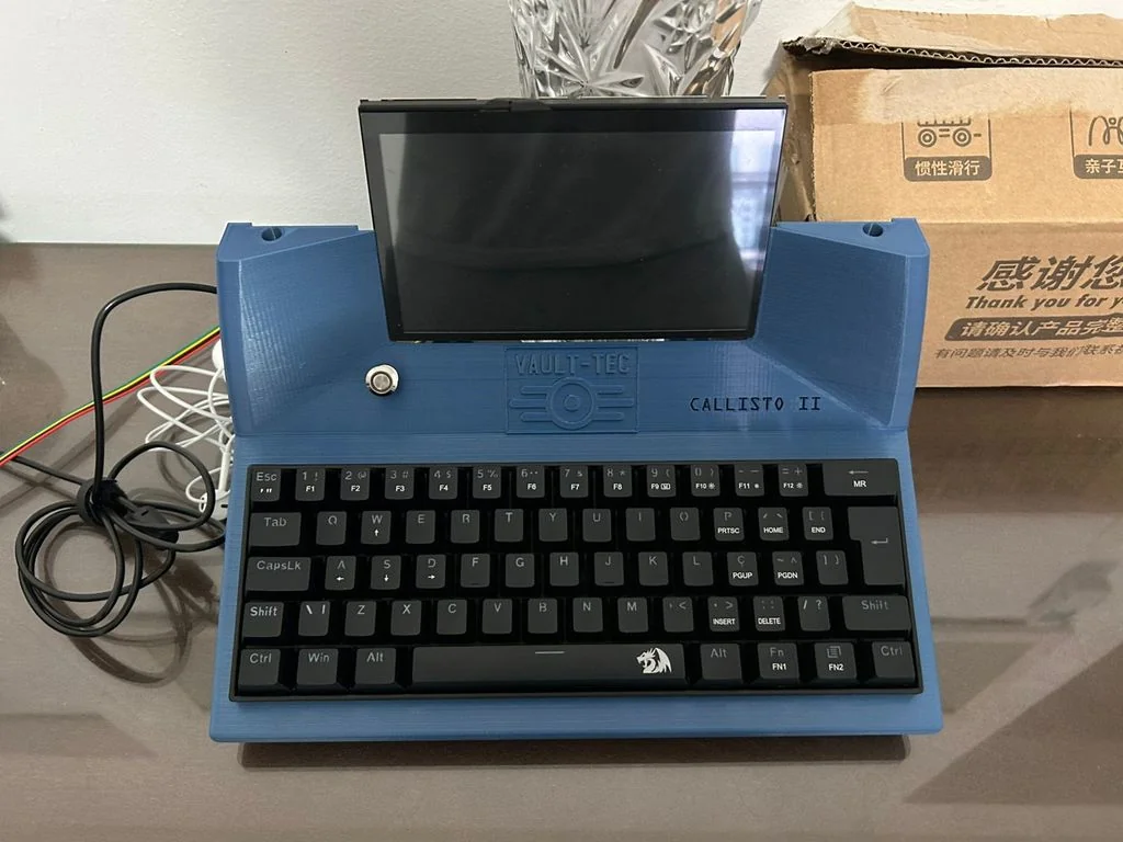 MINI ITX Callisto 2 в тематике Fallout с Windows 10