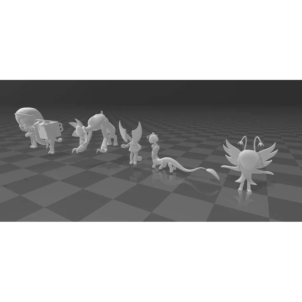 Dandy's World: Twisted - 9 моделей