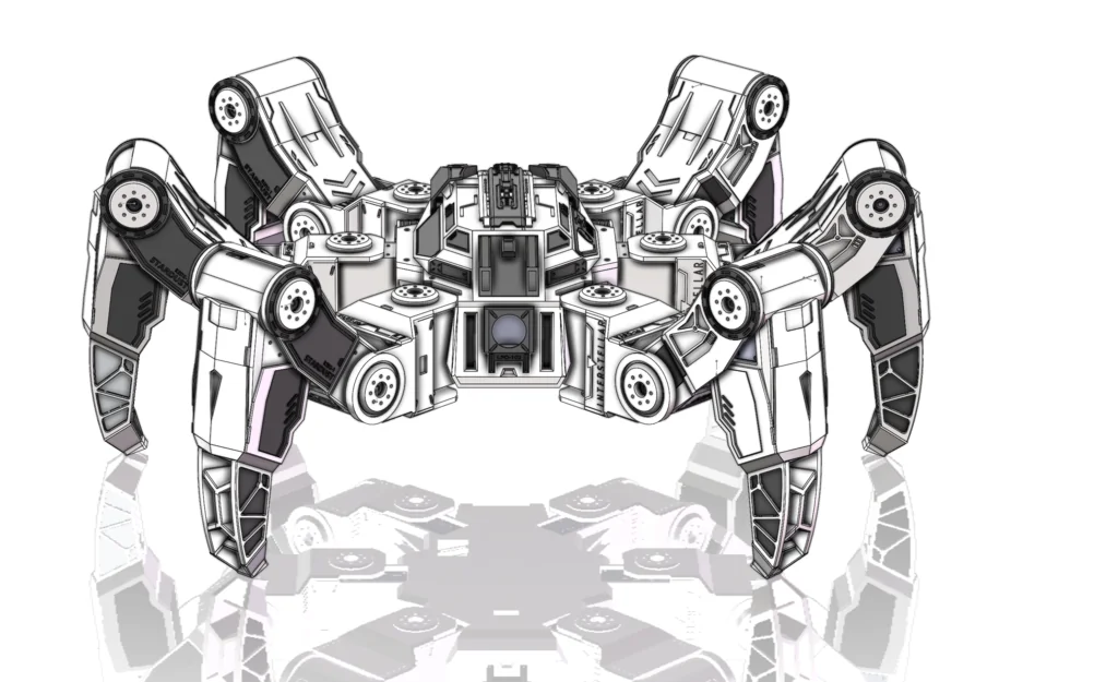 Hexapod - RC Управляемый Модель