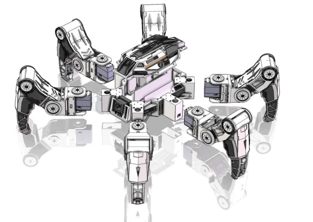 Hexapod - RC Управляемый Модель