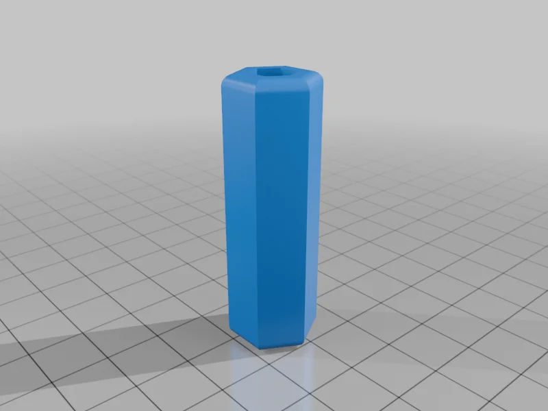 3D модель Ручка отвертки Yak 1/4 дюйма - фото 2